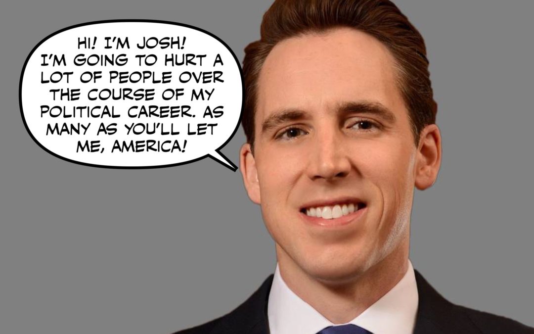 Is Josh Hawley America’s Next Top Fascist? Tune in to Find Out!