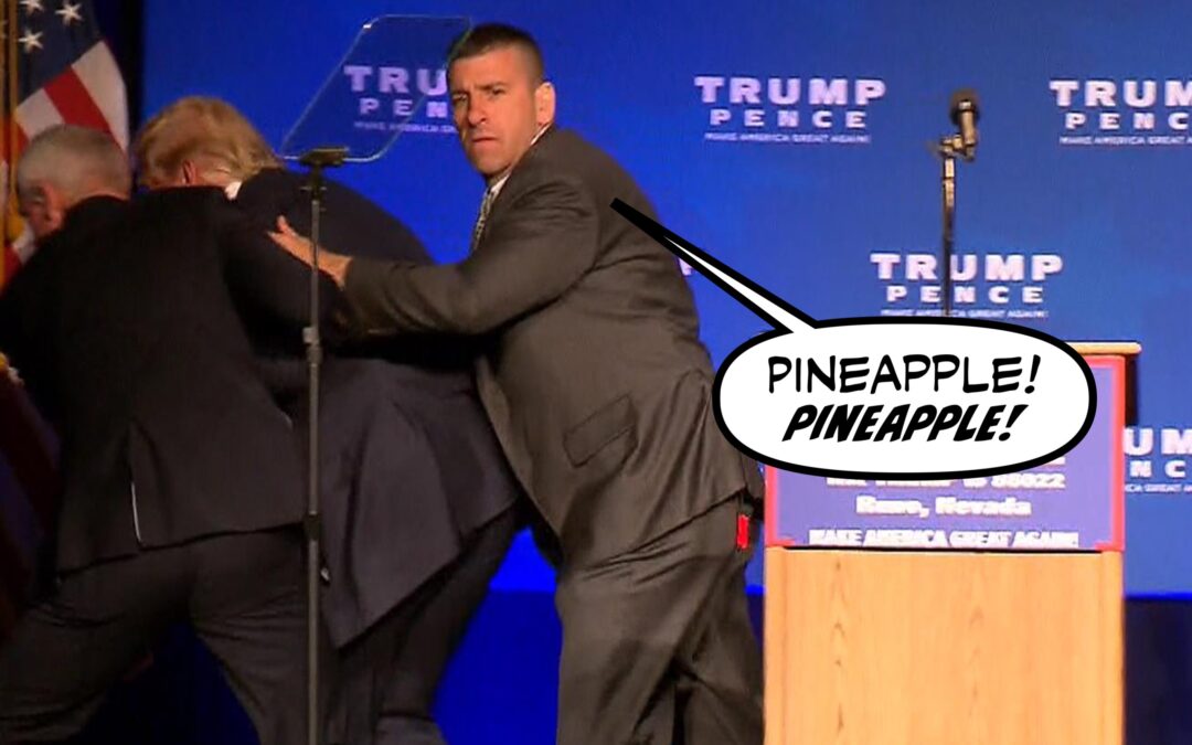 Ask Not at Whom the Pineapple Flies, Mr. Trump; It Flies at Thee