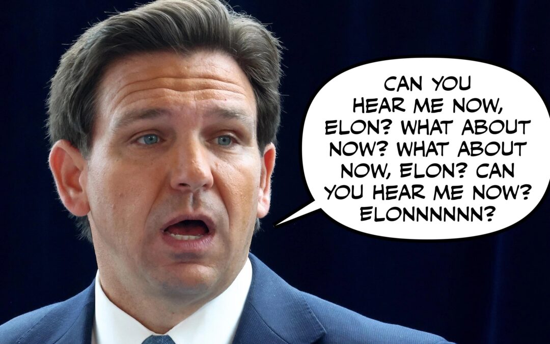 If God Made a Fighter in Ron DeSantis, God Shouldn’t Quit His Day Job