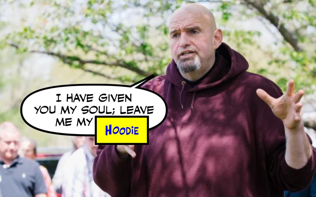 I Saw Hoodie Fetterman With the Devil, and Other Crucible Jokes That Don’t Quite Work